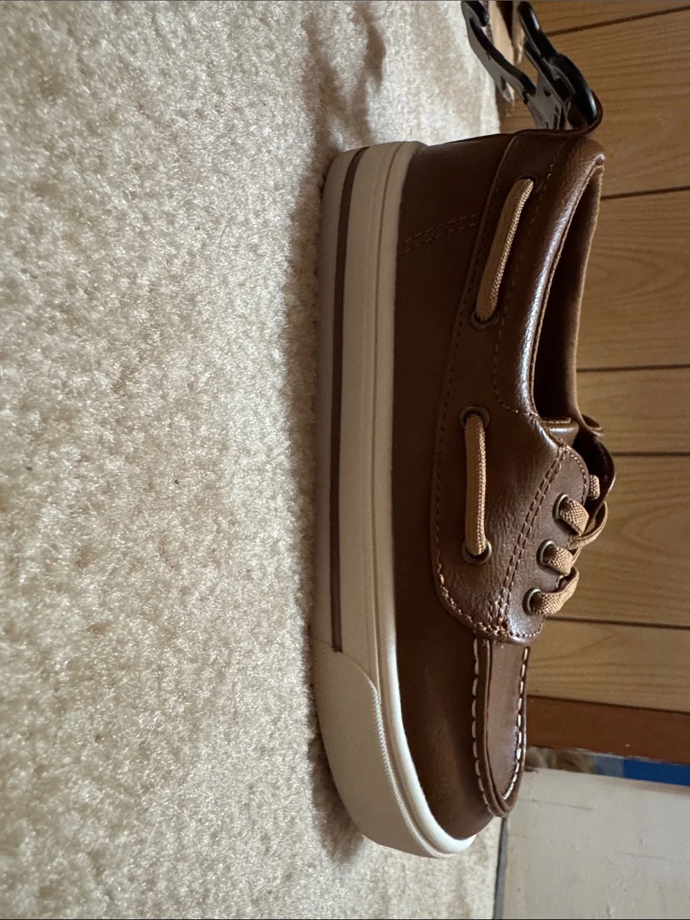 wonder nation Brown Kids‎ Boat Shoes
